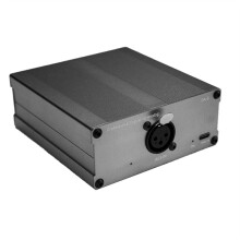 AES Digital to Fully Balanced Analog Audio Converter for Automatic Recognition of Sampling Rate