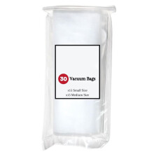 Lot de 30 Sacs de Mise Sous Vide Réutilisables pour Appareils de Mise Sous Vide et Conservation des Aliments