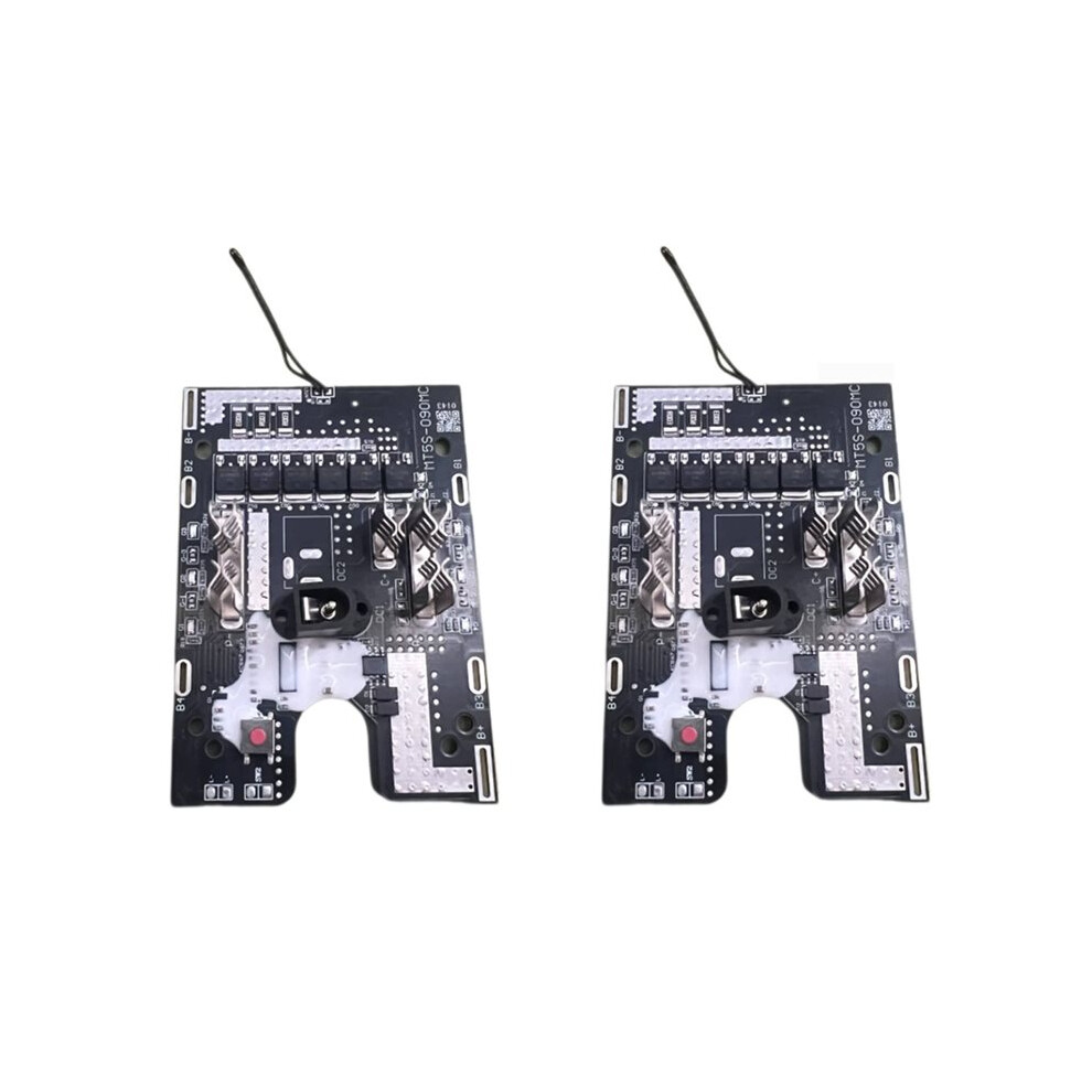 2Pcs Battery Protection Board For 18650 Power Tool 6Mos 21V Lithium Battery Pack Protection Circuit Board Module 6033360442443
