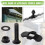 10pcs L Track Double Lug Threaded Stud Nut Fitting 3/8-24 45mm for Trailer Truck Bed Cargo 1