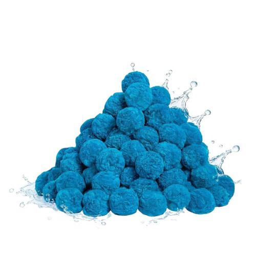 3.1Lbs Pool Filter Balls, Reusable  Filter Media, High-Efficiency Replacement for 100Lbs Pool Sand Filter Systems