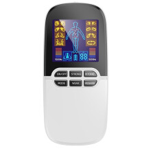 Unit Rechargeable Muscle Stimulator with EMS & MASS 3 Modes for Back and Neck Pain Relief, Electric Massager for Muscle