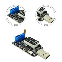 3W Adjustable USB Voltage Power Supply Regulator Module 5V to 3.3V 9V 12V 18V 24V with Voltage Accessories