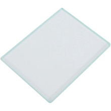 Leather Craft Burnisher Tempered Glass 130 x 100 x 8mm for Smooth Finish