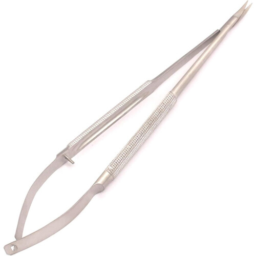 Castroviejo Scissor 7.5' Curved Round Handle 1
