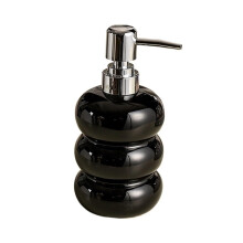 Bathroom Soap Dispenser Refillable Plastic Pump Bottle for Shampoo Lotion Shower Gel Easy Refill Design