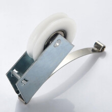 Sliding Door Roller Replacement for Wardrobe, Durable Iron Pulley with Smooth and Quiet Rolling