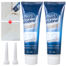 2 Pack Washing Machine Cleaner Gel and Mold Remover Gel, Deep Cleaning MultiSurface Formula for Gasket, Tile Grout, Refrigerator Seal, 7Fl Oz