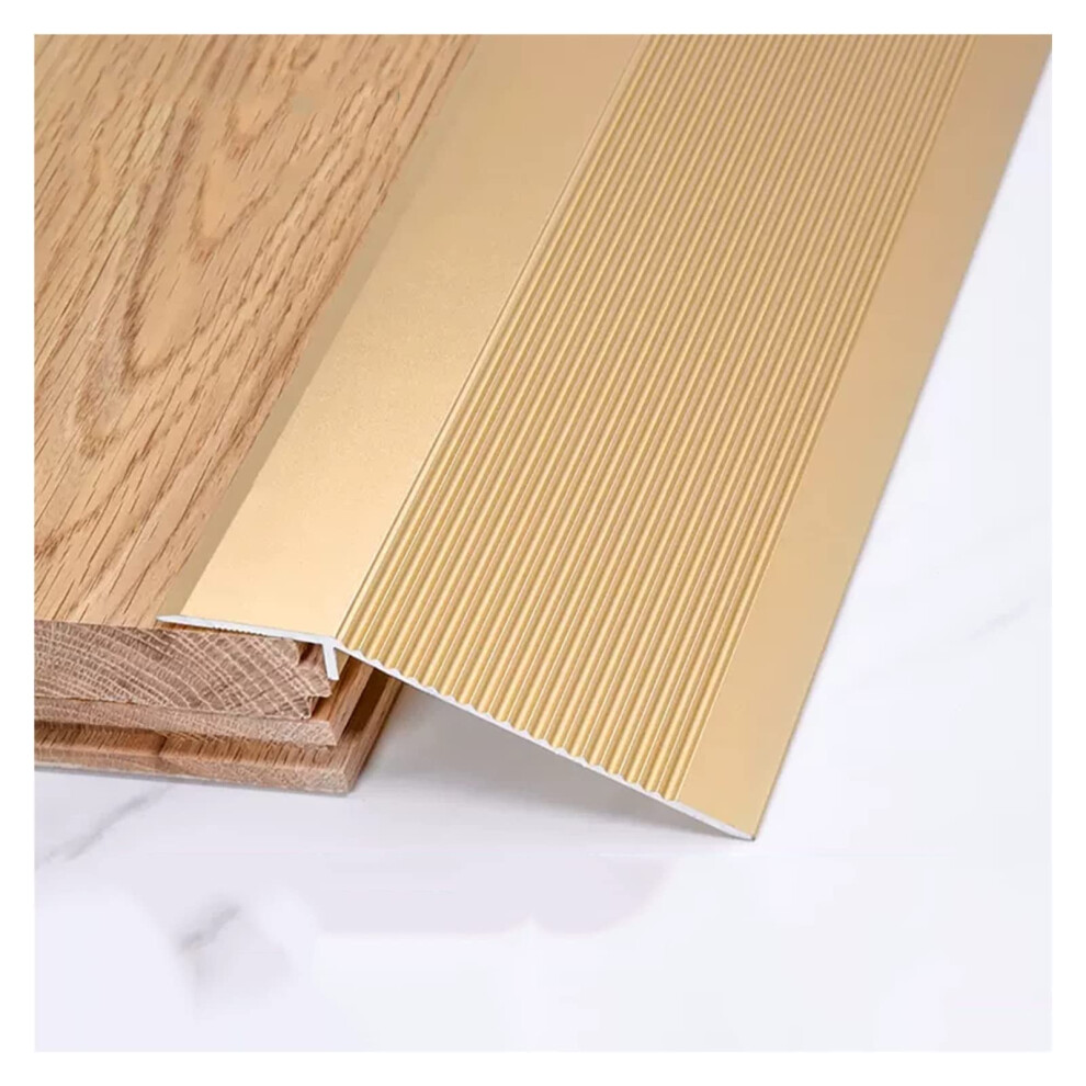 Gold Aluminum Floor Transition Strip For Uneven Floors, NonâSlip Threshold Edge Trim 90Cm 9771547777410