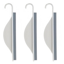 3 Pcs Silicone Squeegee Set, Mini Flexible Silicone Wiper for Kitchen Sink Counter and Shower Glass