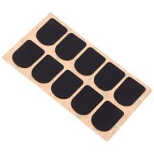 Saxophone Mouthpiece Cushions 0.8mm, Clarinet Mouthpiece Pads, Comfort Lip Cushioning, 10 Pack
