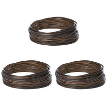 3X Wicker Repair Kit, Plastic Rattan for Patio Chair Repair Flat Wicker Furniture Repair Replacement