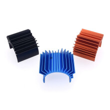 For 540/550 Motor Radiator 3Pcs Color Random R/C Car Parts Motor Radiator Replacement Parts