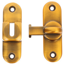 Stainless Steel Door Latch Slide Bolt Lock Secure Heavy Duty Bathroom Bedroom Gate Easy Install