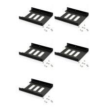 5X Support de Disque Dur 2,5 Ă 3,5 Cage de Disque Dur Support de Disque Dur Support SSD Multifonction pour Disque SSD