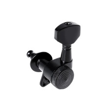 6Pcs Locking Tuners for Guitar 3L3R Set, 18:1 Gear Ratio for Stable Tuning and Quick String Lock