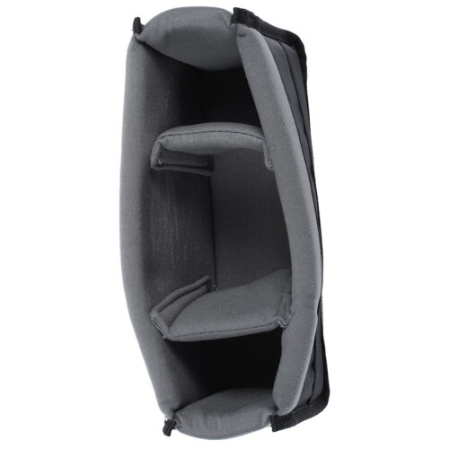 5X Shockproof Dslr Slr Camera Insert Organizer Case Partition Divider Protection Case(Black+Grey) 2