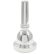 6 1/2AL Silver Trombone Mouthpiece, Precision Fit for Rich Tone and Comfortable Grip, Ideal for Practice