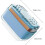 Foaming Soap Box with Roller for Quick Foam Generation, Dry Soap Storage, Easy Cleaning (Blue) 2