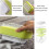 Foaming Soap Box with Roller for Quick Foam Generation, Dry Soap Storage, Easy Cleaning (Blue) 4