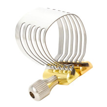 Alto Saxophone Ligature Clip Stainless Steel Secure Reed Hold Easy Install with Protective Case