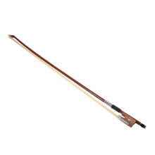 1/2 Violin Bow with Horsehair, Red Sandalwood Student Violin Bow for Beginners, Lightweight Balanced Design