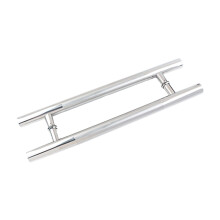 Stainless Steel Shower Door Handle 180mm x 300mm, Rust‑Resistant Glass Door Replacement with Modern Grip