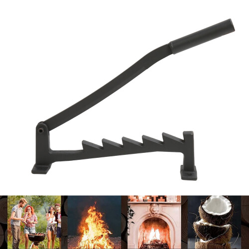 Wall-Mounted Kindling Splitter, Steel, 11.02 lb