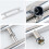 Stainless Steel Shower Door Handle Replacement 360mm x 600mm Modern Polished Rustproof Pull Handle 5