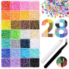 High Standard Clothing Rhinestones Clear-28 resin drill 3mm