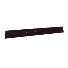Ebony Ukulele Fretboard Replacement for Concert Ukulele Guitar, Durable Ebony Surface for Enhanced Tone and Smooth Play