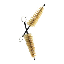 2pcs Flute Saxophone Mouthpiece Cleaning Brush Set with Soft Bristles for Gentle Scratch Woodwind Care