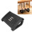 Adjustable Under Desk Footrest with Massage Texture, Ergonomic Foot Support and Thickened PP Base (Black) 2