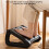 Adjustable Under Desk Footrest with Massage Texture, Ergonomic Foot Support and Thickened PP Base (Black) 5