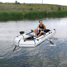 10FT PVC Inflatable Dinghy Tender Boat Heavy Duty Rafting Fishing Boat