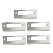 5pcs Stainless Steel Door Reinforcement Plate Kit for Door Frame and Security Guard