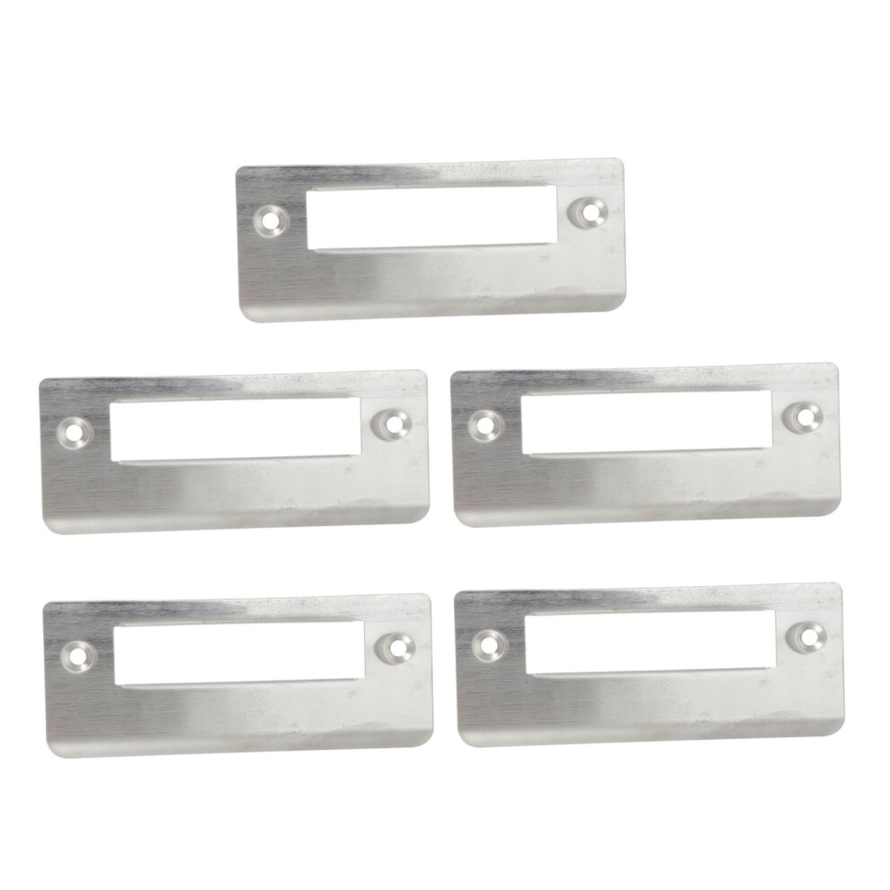 5Pcs Stainless Steel Door Reinforcement Plate Kit For Door Frame And Security Guard 9073542925125