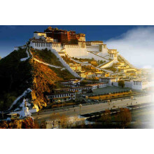 Potala Palace 1000 Piece Wooden Jigsaw Puzzle for Adults and Teenagers, Durable Wood, Vivid Colors