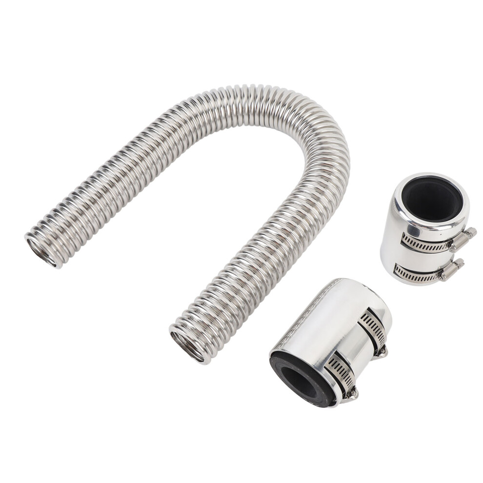 24In Stainless Coolant Radiator Hose Set 7444352143108