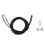 Pulley Cable 4m/13.1ft Black PU Steel Adjustable 2