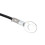 Pulley Cable 4m/13.1ft Black PU Steel Adjustable 8