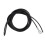 Pulley Cable 4m/13.1ft Black PU Steel Adjustable 14