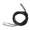 Pulley Cable 4m/13.1ft Black PU Steel Adjustable 15