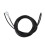 Pulley Cable 4m/13.1ft Black PU Steel Adjustable 16