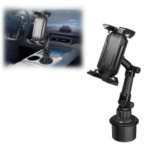 Car Cup Phone Holder for Bugatti Chiron 20162025, 360 Adjustable No Shaking Cup Mount with OneHand Release