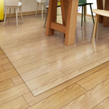 Clear PVC Office Chair Mat 90x90cm NonSlip Floor Protector for Hardwood Floors ScratchResistant Durable