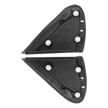 Moldura Triangular da Coluna Externa Do para-Lama Do Carro 84106815 84106816 para  Cruze 2016-2019