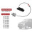 6C2Z-15264A01-AA Sliding Door Lock Hinge for  E150 E250 E350 Econoline Van Super Duty 1992-2009 8