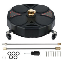 13 Inch Pressure Washer Surface Cleaner Heavy Duty Power Washer Attachment for Driveway Patio