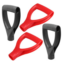 4pcs Ergonomic D Shaped Shovel Replacement Handle with Comfortable Non Slip Grip for Snow and Garden Tools